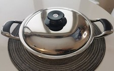 AMC Pfanne, 24 cm  Tief 3cm 1,4 Liter Induktion mit Deckel