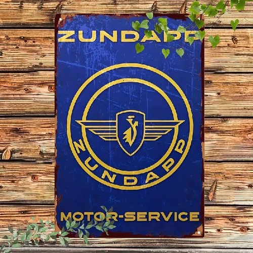 Blechschild zündapp motor - blechschild,