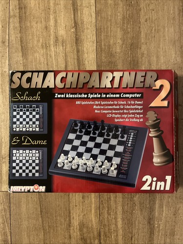 Krypton schachpartner in 1 - krypton, 2-in-1