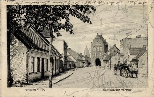 Grimmen pommern - grimmen, in