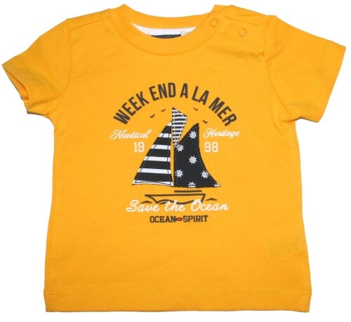 Sonnengelbes shirt aus - sonnengelbes, t-shirt