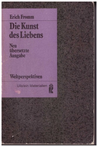 Erich fromm die kunst des - die,