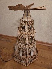 Lumida Xmas : Holzpyramide Mit Timer