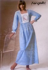 True Vintage Nachthemd Hengella Miss Pettycoat Gr. 38 original 70er Jahre