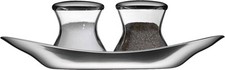 WMF Salz- Pfeffer Set WAGENFELD Edition 3 tlg. 2 Gewürzstreuer +Edelstahl Tablet