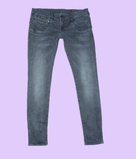 Herrlicher Piper Slim Jeanshose Jeans Damen gr. W28 L32 Hose Grau Denim