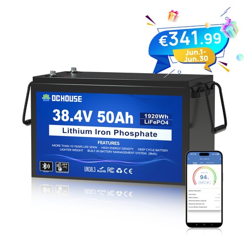 36v 50ah bluetooth - 36v, lifepo4