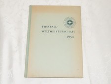 Buch Fußball Weltmeisterschaft 1954 , Gerhard Bahr !