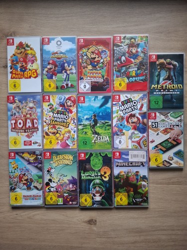 Nintendo switch spielesammlung - nintendo,