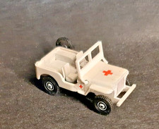 SIKU Plastik V 92 Jeep  -Umbau zum Rotkreuz-Kfz-  code 3, Repro-Teil,  #1