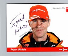 Original Autogramm Frank Ullrich Biathlon /// Autograph signiert signed s 348447