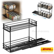 Gewürzregal Organizer Herausziehen Küchenschrank Organizer mit Schrank Regal DE