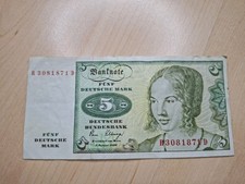 5 Mark DM Banknote