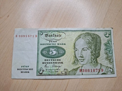 Mark banknote - 5,