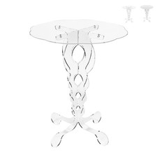 Runder hoher Couchtisch 50 cm