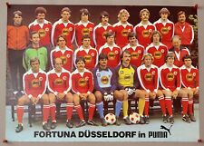 Poster-Plakat Fortuna Düsseldorf 70er / 80er Jahre Puma Plakat Original # 3530