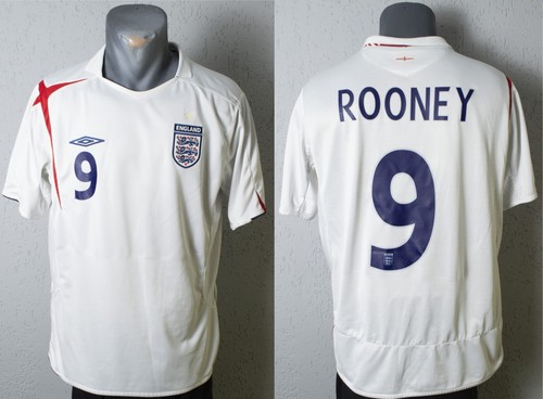 England wayne rooney - england, jersey