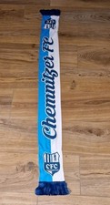 Chemnitzer FC Fanschal mit Fransen Polyester Zustand Gut Regionalliga ⚽️⚽️⚽️⚽️