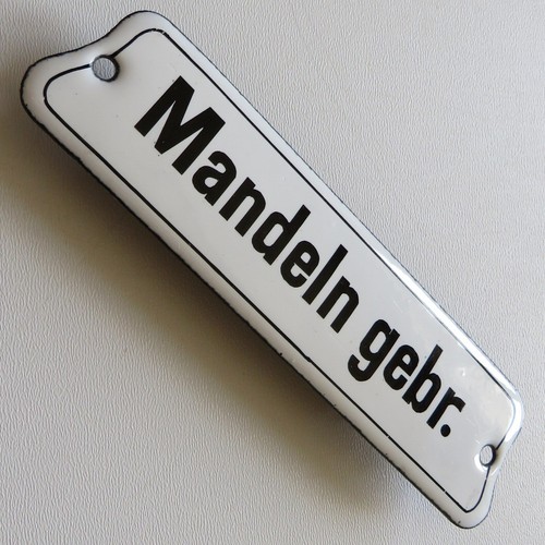 Mandeln gebr antikes - mandeln, gebr.