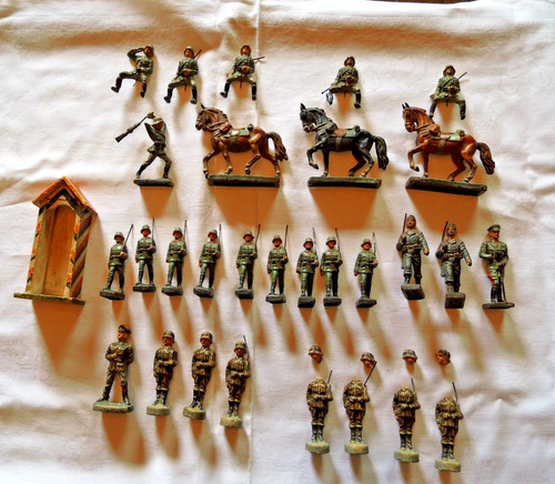 29x antike masse figuren - masse,