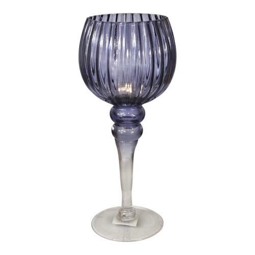 Glaskelch 30cm lila lavendel