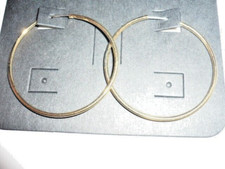 4,8 cm große Creolen Ohrringe