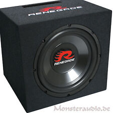 B-Ware Renegade RXV1200 30cm Subwoofer 600 Watt 12" Bassreflex Kiste PKW Bassbox