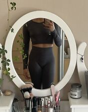 graue Sporthose (mit Scrunch) + graues Sportoberteil in S