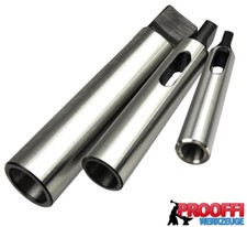 3 x Präzision Morse Kegel Reduzierhülse Konus Hülse Adapter MK 4-3 MK 3-2 MK 2-1