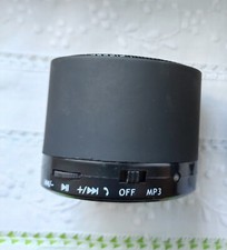 Mini Bluetooth Lautsprecher Time, Farbe schwarz mit deutscher Beschreibung