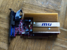 MSI GEFORCE 8400GS 512MB DDR2  DVI VGA TV-OUT GRAFIKKARTE  getestet
