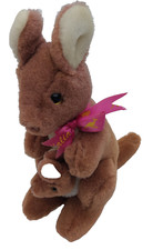 Känguru mit Baby - Plüsch