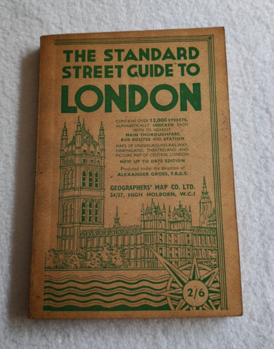 The standard street guide - the, to