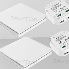 Funkschalter System batterielos Funk-Wandschalter Funk-Empfänger Lichtschalter