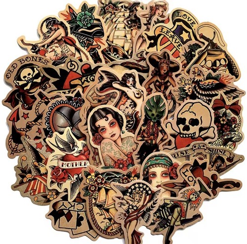 100 vintage sticker 80er 90er - 100,