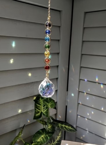 Regenbogen sonnenfänger mit - sonnenfänger,