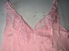 DDR Graziella rosa Wunderschönes Unterkleid Unterrock Negligee Gr. 46