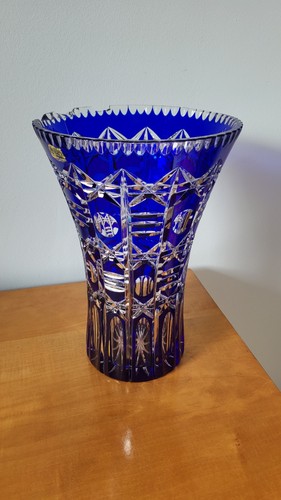Ddr bleikristall bodenvase - bleikristall,