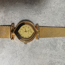 Damenarmbanduhr, Quartz, Philip Persio, goldfarben  