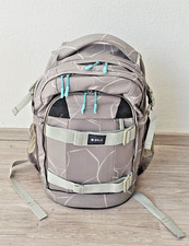 Lässig Bold School Backpack Schulrucksack Rucksack Curve Sage grün Schultasche