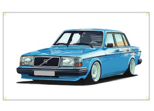 Blauer volvo getunt auto - volvo, motiv