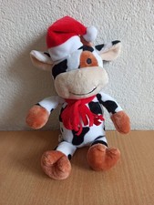 Kuscheltier Kuh Weihnachten