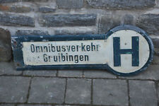 Altes Blechschild 50er