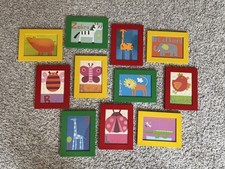 Ikea Kinder Bilder Rahmen farbig Motiv Tiere