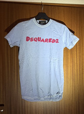 Dsquared2 T-Shirt Blau Gr. L