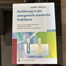 Jander, Blasius - Einführung in das anorganisch-chemische Praktikum; 15. Auflage