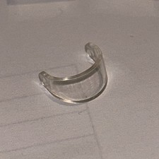 2x LEGO® 6244787 - 2447 - Minifigur, Visier Standard Transparent