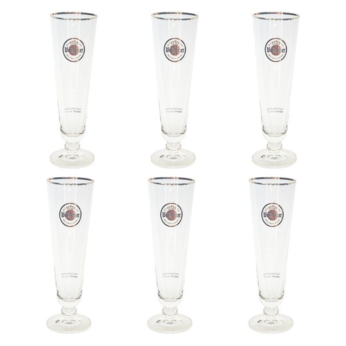 Warsteiner bierglas glas - 6x,