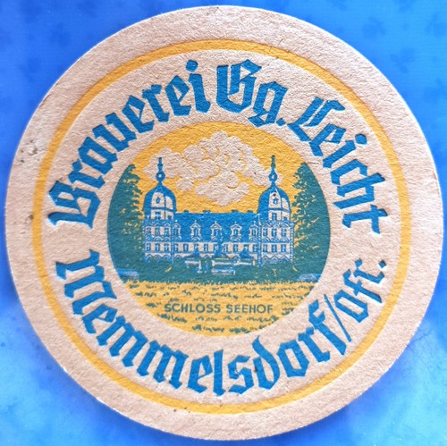 Alter bierdeckel brauerei - alter,