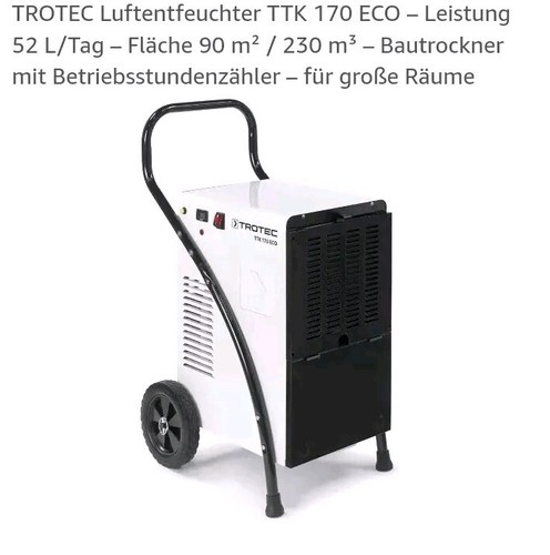 Luftentfeuchter bautrockner - /,